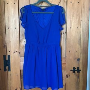 Express dress blue size small